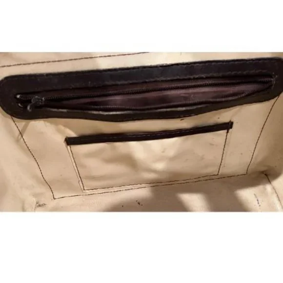 1960' GUCCI ANTIQUE TRAIN CASE LUGGAGE BAG - Picture 13 of 16